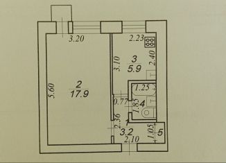 Продается однокомнатная квартира, 29.8 м2, посёлок Солнечный