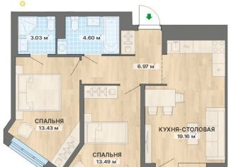 Продам 2-ком. квартиру, 64 м2, Екатеринбург