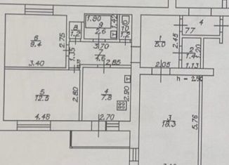 Продается 3-ком. квартира, 67 м2, Краснодар, Товарная улица, 4, Товарная улица