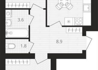 Продам 2-ком. квартиру, 59.4 м2, Брянская область, Выставочная улица