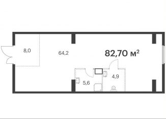 Продается помещение свободного назначения, 82.7 м2, Москва, 2-й Нагатинский проезд, 2с8, метро Кленовый бульвар