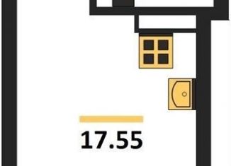 Продам квартиру студию, 17.6 м2, Воронеж, Коминтерновский район, улица Славы, 7