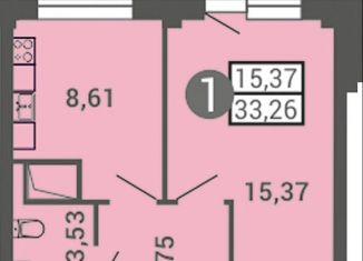 Продается 1-ком. квартира, 33 м2, Архангельск, территориальный округ Майская горка