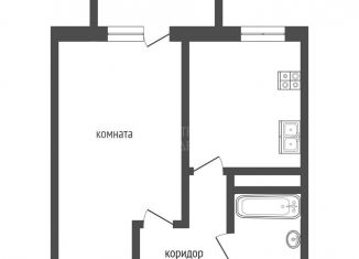 Продаю 1-ком. квартиру, 30 м2, Тюменская область, улица Пермякова, 83