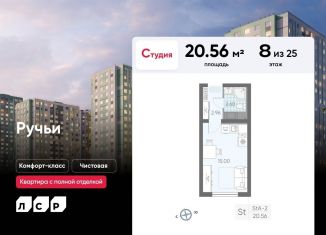 Продам квартиру студию, 20.6 м2, Санкт-Петербург, метро Гражданский проспект