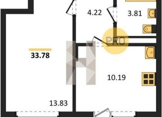 Продается 1-комнатная квартира, 33.8 м2, Воронеж, Коминтерновский район, Покровская улица, 19