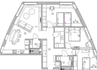 Продается четырехкомнатная квартира, 105.3 м2, Москва, улица Лобачевского, 120к1, метро Мичуринский проспект