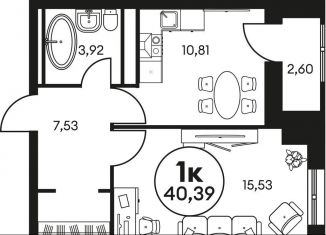 Продам многокомнатную квартиру, 40.4 м2, Ростов-на-Дону, Кировский район