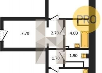 Продажа 1-комнатной квартиры, 46.7 м2, Воронеж, улица Шишкова, 140Б/16, Центральный район