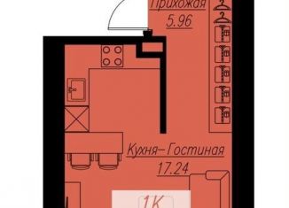 Продаю 1-ком. квартиру, 29.8 м2, Красноярский край, Семафорная улица, 441Ас2