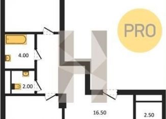 Продаю 2-ком. квартиру, 61.4 м2, Воронеж, Центральный район