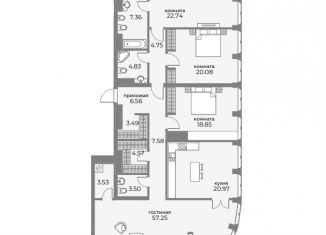 Продаю 4-ком. квартиру, 196.4 м2, Москва, ЦАО