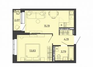 Продается 1-ком. квартира, 39.1 м2, Свердловская область