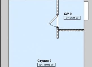 Продается квартира студия, 22.2 м2, Москва, Милютинский переулок, 20/2с1, ЦАО