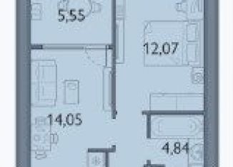 Продажа 1-комнатной квартиры, 40.8 м2, посёлок Мичуринский