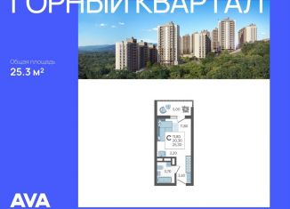 Квартира на продажу студия, 25.3 м2, село Раздольное