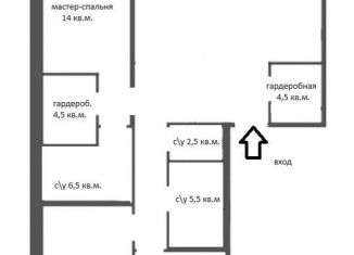 3-ком. квартира на продажу, 120 м2, Санкт-Петербург, Петровский проспект, 26к2