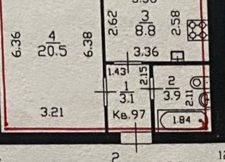Продаю однокомнатную квартиру, 38.1 м2, Йошкар-Ола, улица Анциферова, 40, микрорайон Предзаводской