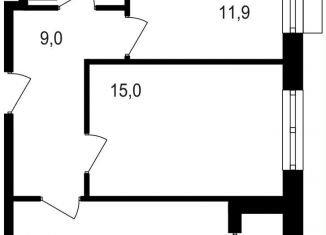 Продаю 2-ком. квартиру, 58 м2, Москва, ЖК Михалковский, Михалковская улица, 48к1