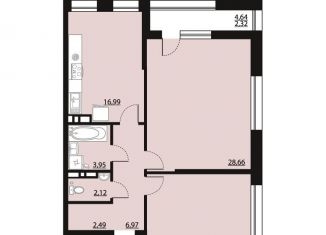 Продам 2-комнатную квартиру, 80.1 м2, Воронеж, Центральный район, Московский проспект, 132