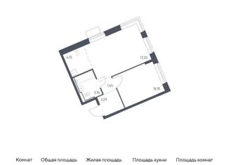 Продается 1-ком. квартира, 40.8 м2, Москва, жилой комплекс Молжаниново, к4