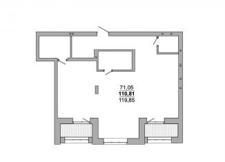 2-комнатная квартира на продажу, 119.9 м2, Новосибирск, улица Сеченова, 13