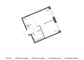 Однокомнатная квартира на продажу, 32.9 м2, Москва, жилой комплекс Молжаниново, к5