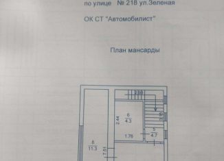 Продаю дом, 89 м2, садовое товарищество Автомобилист, Зелёная улица