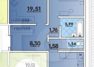 Сдаю 2-комнатную квартиру, 65 м2, Краснодар, Душистая улица, 25, микрорайон Молодёжный