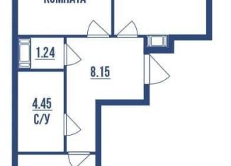 Продам двухкомнатную квартиру, 60.7 м2, Санкт-Петербург, муниципальный округ Морской, площадь Европы