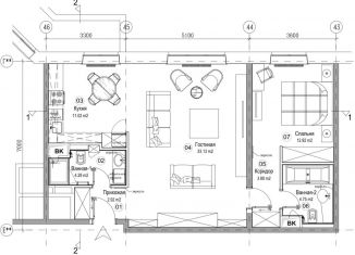 Продаю 2-ком. квартиру, 76 м2, Москва, улица Столетова, 7к1, ЖК Мичуринский