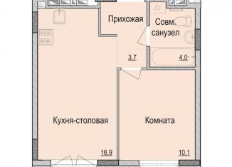1-комнатная квартира на продажу, 34.8 м2, Ижевск, жилой район Ракетный
