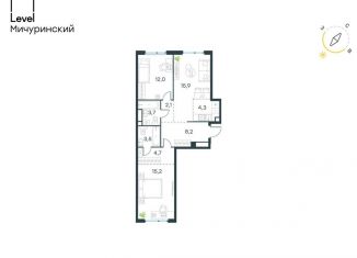 Продажа 3-комнатной квартиры, 69.6 м2, Москва, метро Мичуринский проспект