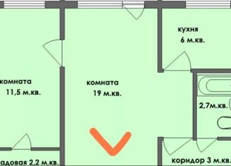 Комната в аренду, 19 м2, Москва, Волгоградский проспект, 169, метро Кузьминки
