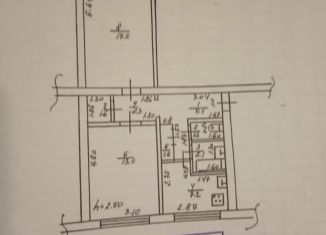 Продается двухкомнатная квартира, 51 м2, село Булгаково, улица Кирова, 19