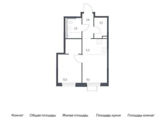 Продажа двухкомнатной квартиры, 38.7 м2, Владивосток, улица Сабанеева, 1.3