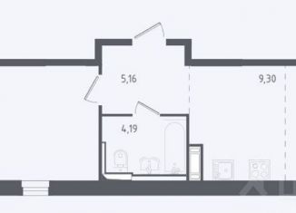 Продажа 2-комнатной квартиры, 48.2 м2, Московская область, деревня Юрлово, к1/2