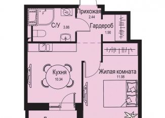 Продается 1-ком. квартира, 31.9 м2, деревня Новосергиевка