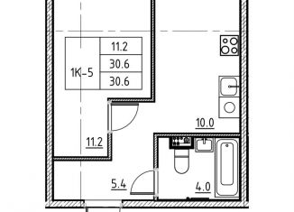 Продам 1-комнатную квартиру, 30 м2, городской посёлок Новоселье