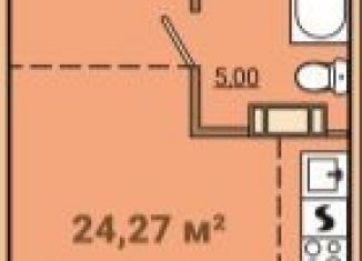 Продается квартира студия, 24 м2, посёлок Красное Поле, улица Героя Советского Союза Шкенёва, 4Б