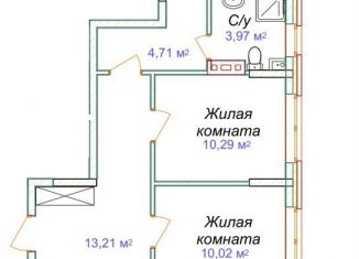 Продам 3-ком. квартиру, 82.7 м2, Минеральные Воды