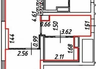 Сдам в аренду 1-комнатную квартиру, 29.6 м2, Москва, Амурская улица