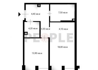 Продаю 2-комнатную квартиру, 57.6 м2, Москва, улица Костикова, 4к2, улица Костикова