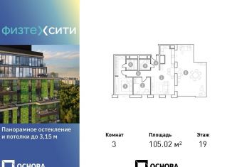 Продам 3-комнатную квартиру, 105.2 м2, Москва, метро Алтуфьево, Долгопрудненское шоссе, 3А