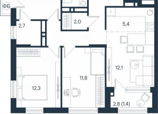 Продается 4-ком. квартира, 73.3 м2, Пермь, Индустриальный район