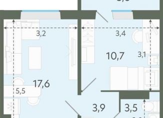 Продается 1-ком. квартира, 35.7 м2, Новосибирская область, Спортивная улица, 37