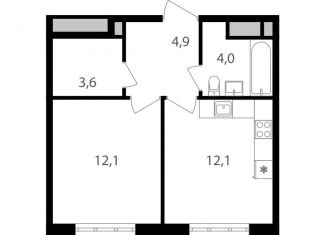 Продается 1-ком. квартира, 36.7 м2, Москва, Михалковская улица, 48, Головинский район