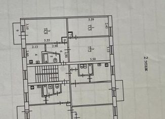 Трехкомнатная квартира на продажу, 61.9 м2, Тюмень, улица Белинского, 8, Калининский округ