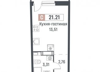 Продаю квартиру студию, 19.6 м2, Мурино