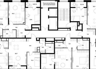 Продажа двухкомнатной квартиры, 71.4 м2, Москва, район Покровское-Стрешнево